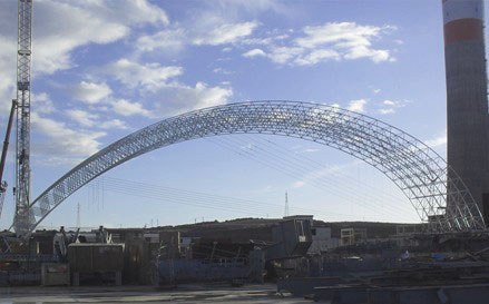 密山大型网架结构