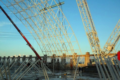 密山大门网架工程